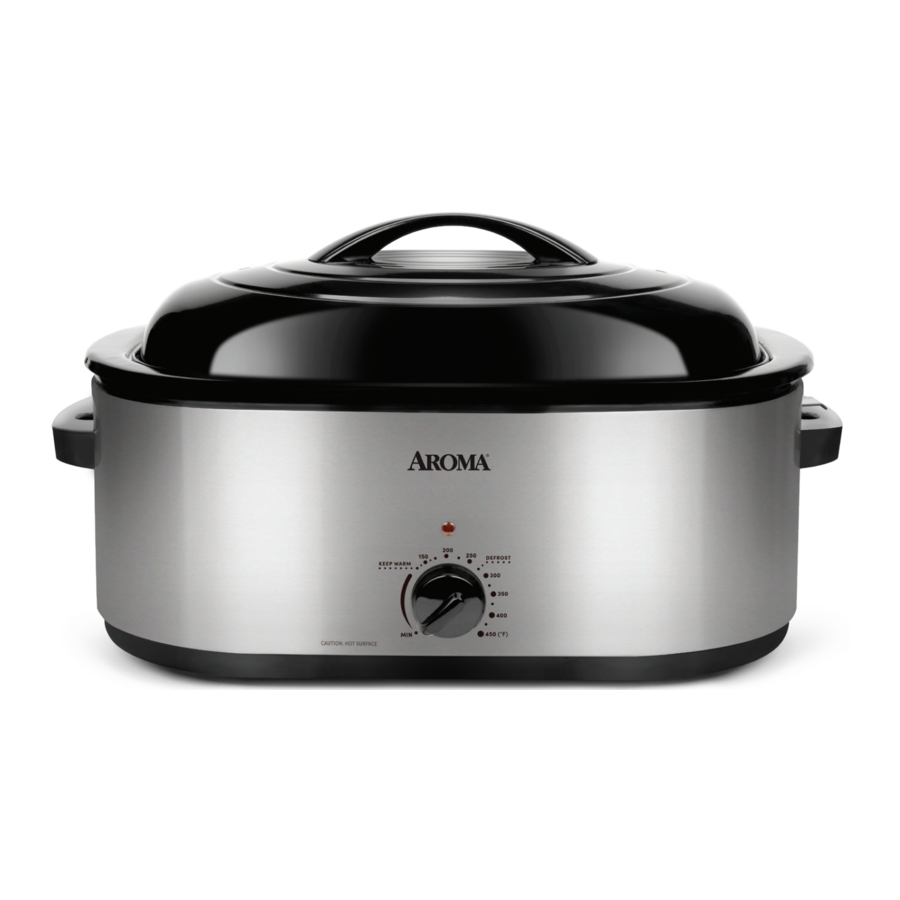 Aroma ART712SB Roaster Oven Manual ManualsLib