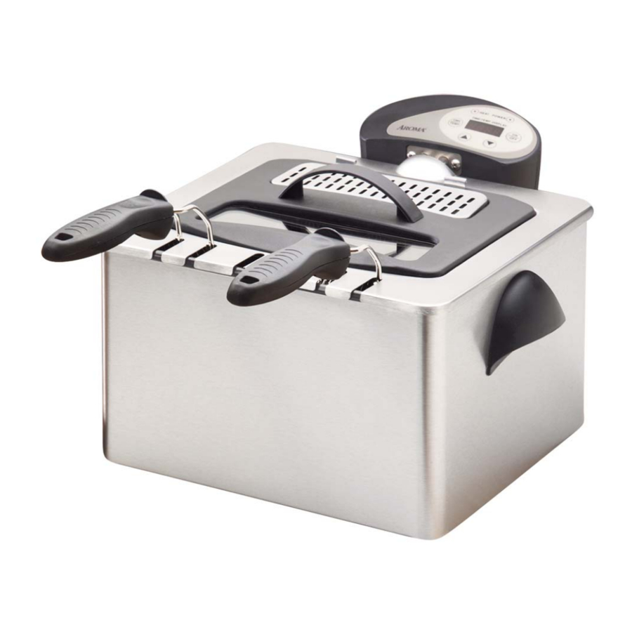 Aroma ADF212 Digital Deep Fryer Manual ManualsLib