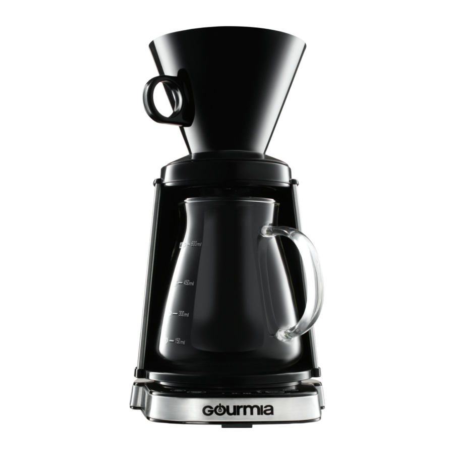 Gourmia GCM3250 Pour Over Coffee Maker Manual ManualsLib