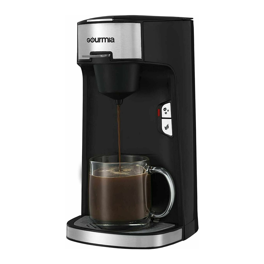 Gourmia GCM3600 3 in 1 Coffee & Tea Maker Manual ManualsLib