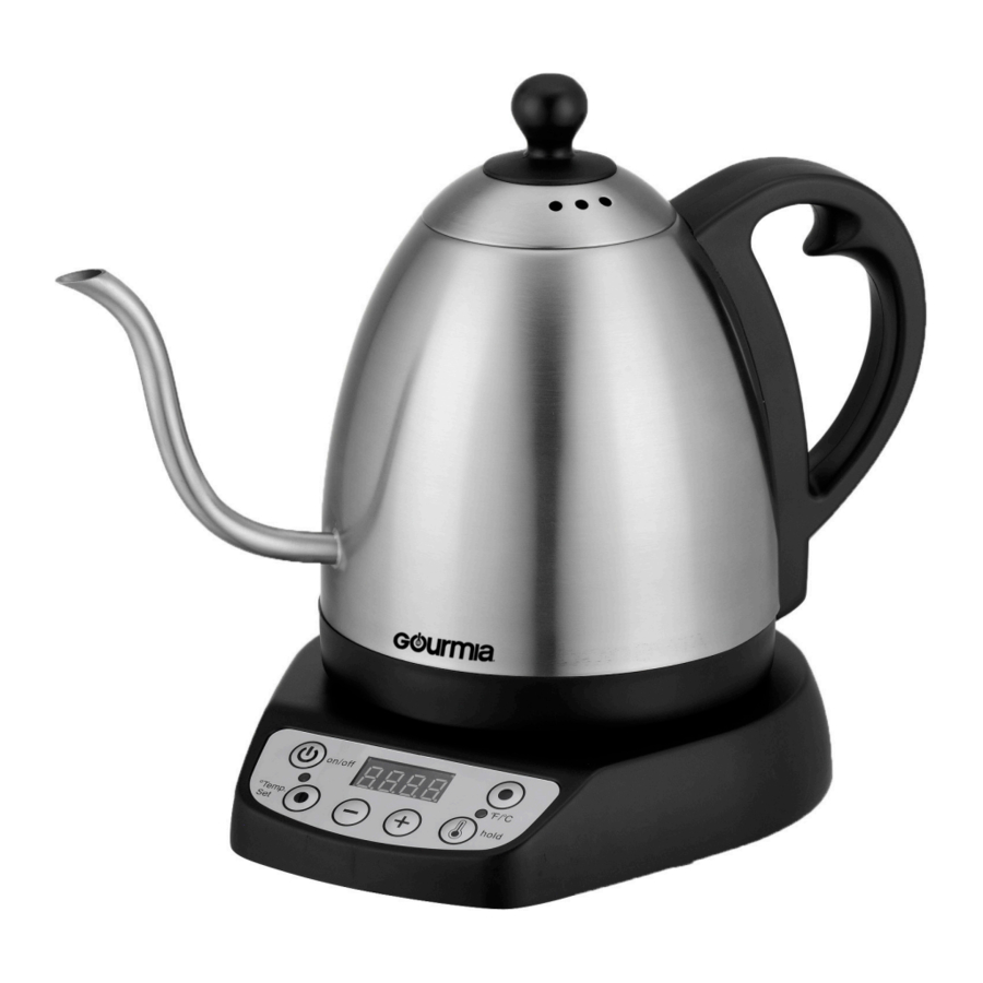 Gourmia GPK510 Electric Kettle Manual ManualsLib
