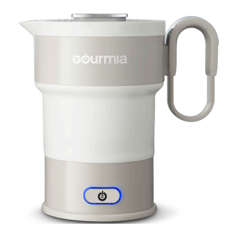 Gourmia GK348 Collapsible Travel Kettle Manual ManualsLib