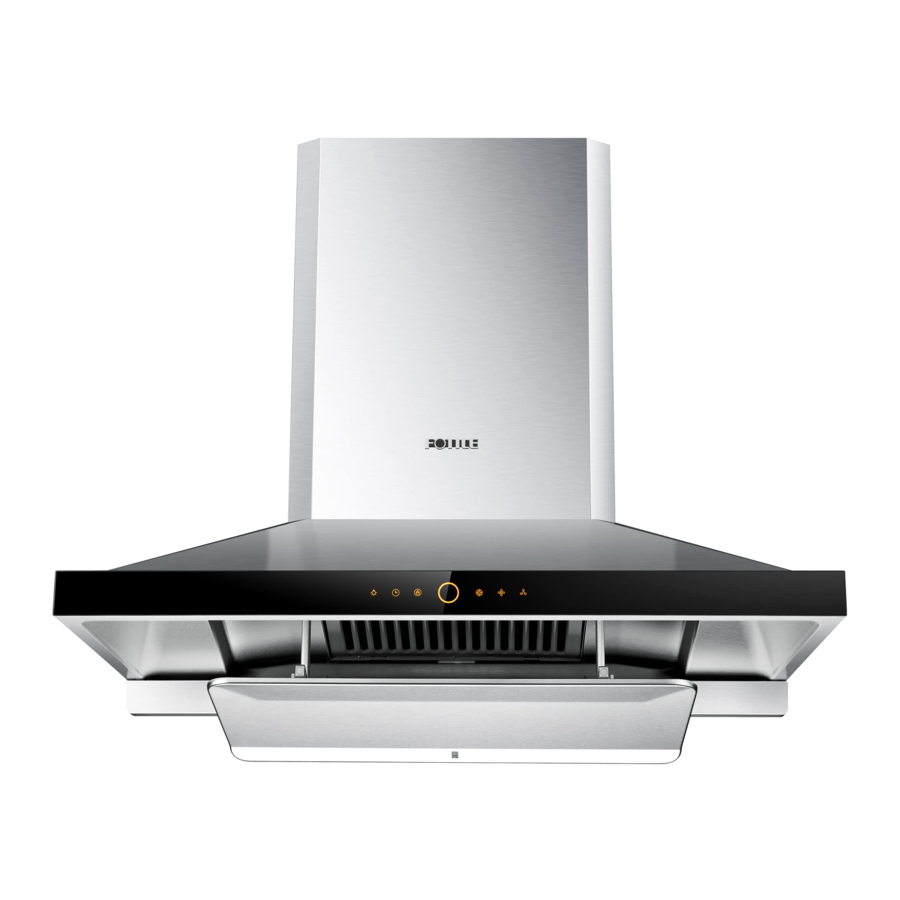 FOTILE EMS9026 WallMount Range Hood Manual ManualsLib