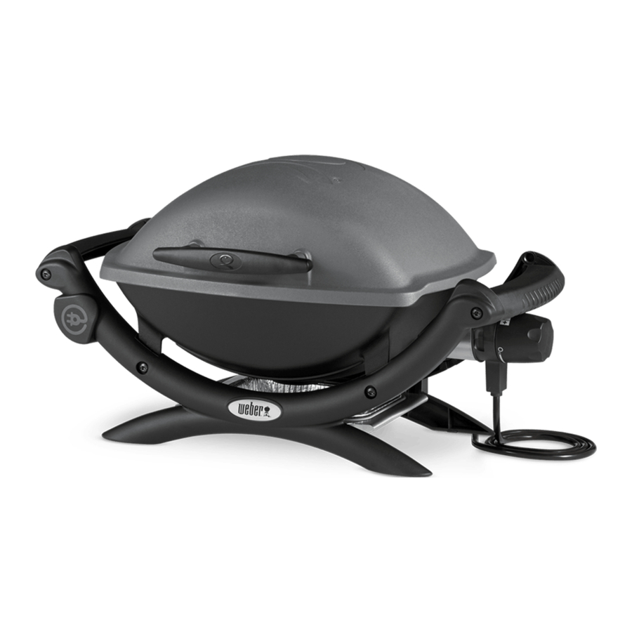 Weber Q 1400;Q 2400 - Electric Grill Manual | ManualsLib