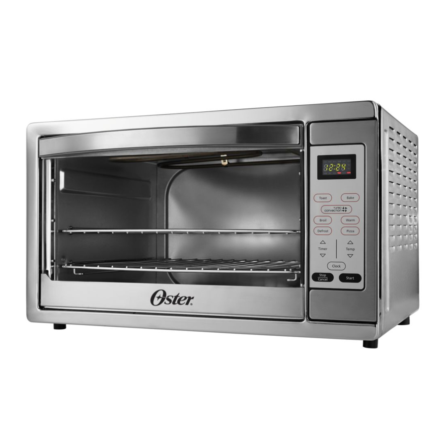 Oster TSSTTVXLDG001 Extra Large Countertop Oven Manual ManualsLib