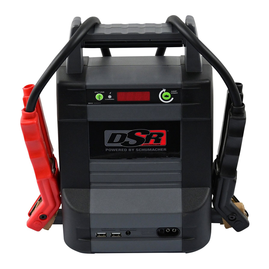 Schumacher DSR128 ProSeries 12V 2000 Peak Amp Lithium Ion Jump