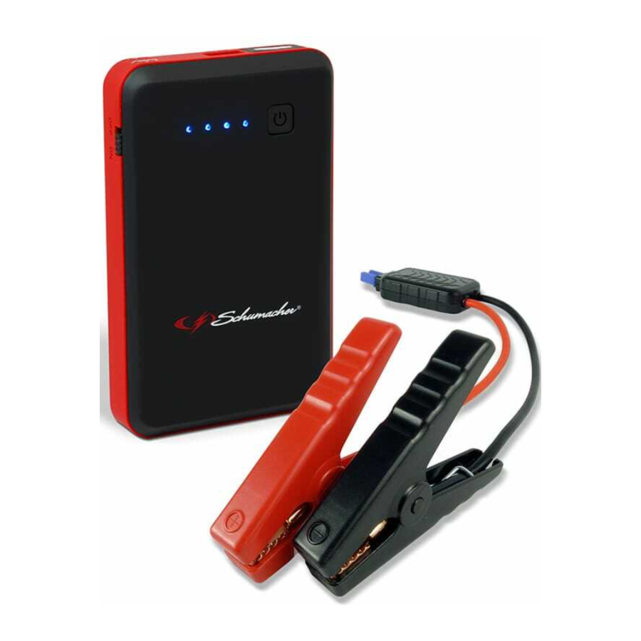 Schumacher SL1338 400 Peak Amp Lithium Ion Jump Starter/ Power Pack Manual ManualsLib