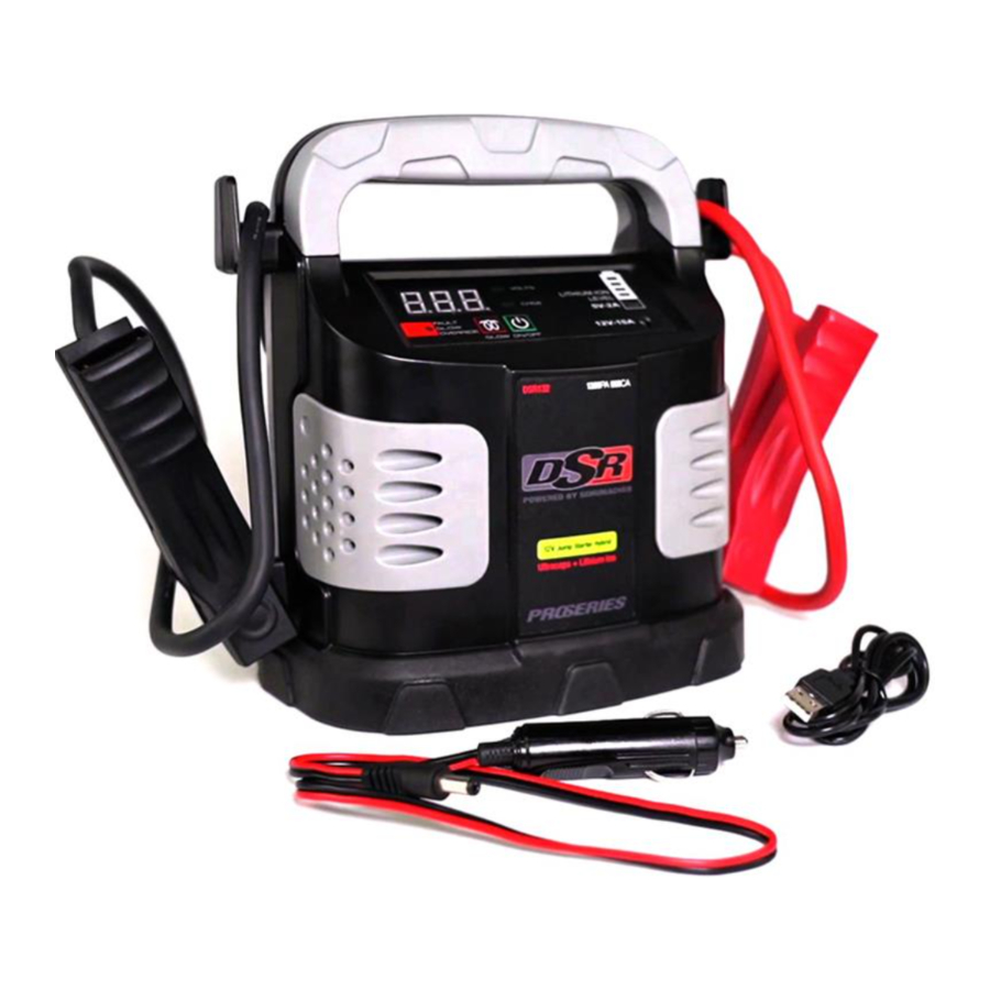 Schumacher DSR132 12V 1200 Peak Amp Ultracapacitor/Lithium Ion Hybrid