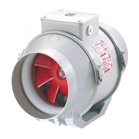 Vortice LINEO 100 Q ES Instruction Booklet