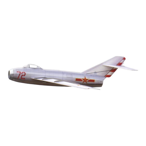 MinimumRC Mig-15 Manuals
