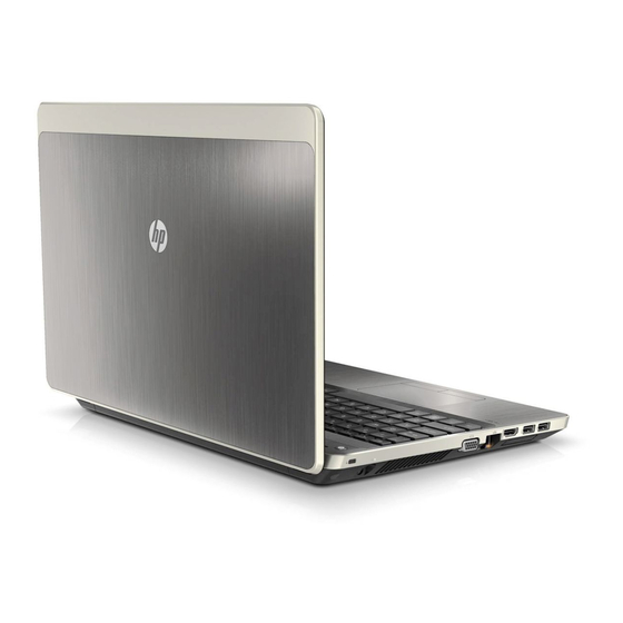 HP ProBook 4325s - Notebook PC Frequently Asked Questions Manual