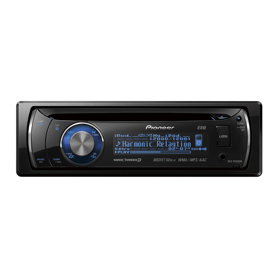 New Pioneer DEH-6150BT Car Radio FM/AM Bluetooth Mp3/WMA/AAC Front Aux USB  RDS