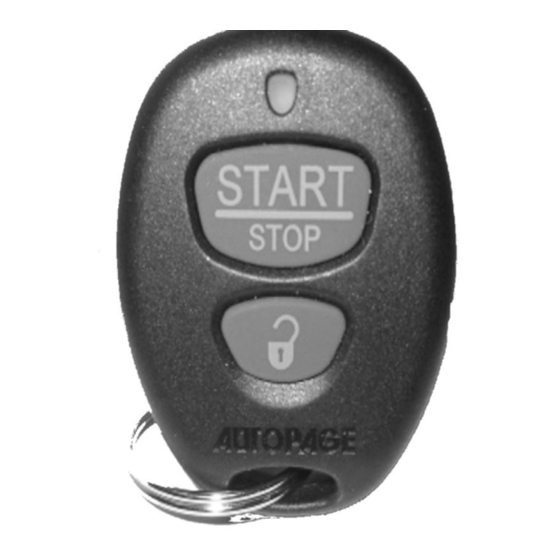 Auto Page RS-601 Operation Manual