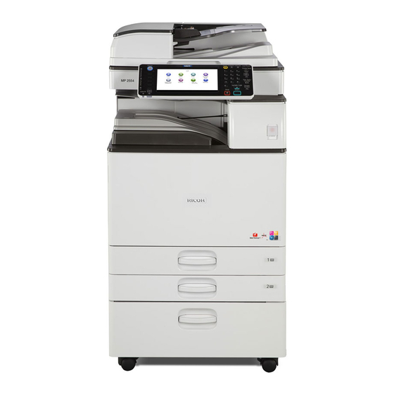 Ricoh MP 2553 Series Read Me First