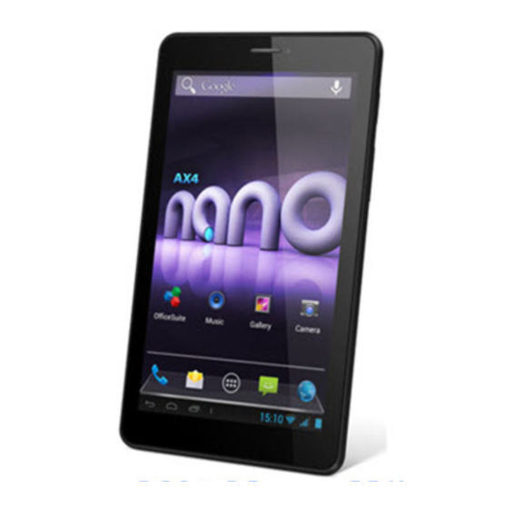 Allview AX4 NANO PLUS User Manual