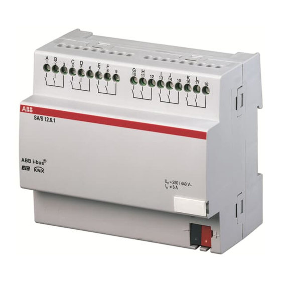 ABB SA/S 12.16.6.1 Product Manual