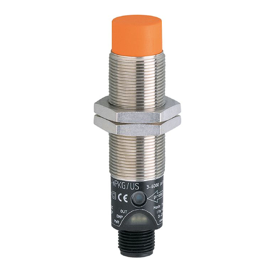 IFM Electronic ecomot200 DI6001 Installation Instructions And Specifications