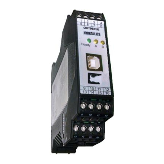 Continental Hydraulics CEM-AA-B Manuals