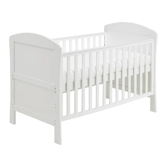 Babymore Aston Cot/Bed Manuals