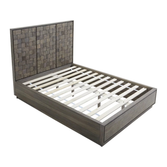Modus Furniture BERKELEY FULL BED Assembly Instructions