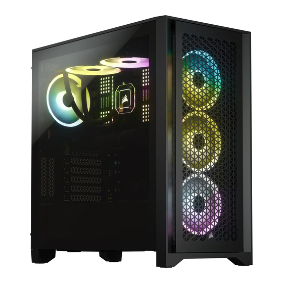 CORSAIR ICUE 4000D RGB AIRFLOW QL MANUAL Pdf Download | ManualsLib