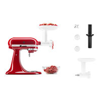 Kitchenaid 5KSMFVSFGA Owner's Manual