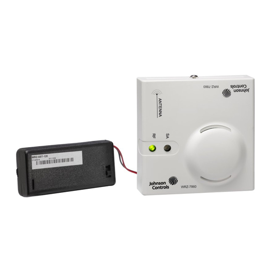 Johnson Controls WRZ-SST-120 Installation Manual
