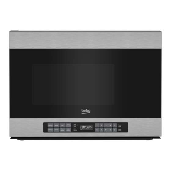 Beko MWOTR24100SS Installation Manual