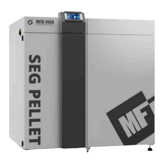Metal-Fach SEG PELLET 15 Technical And Operational Documentation