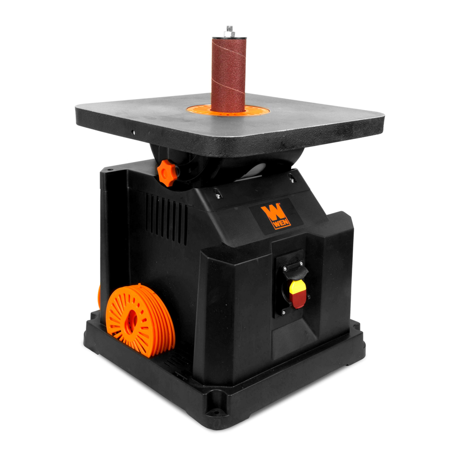 WEN AT6535 3.5Amp Oscillating Spindle Sander Manual ManualsLib