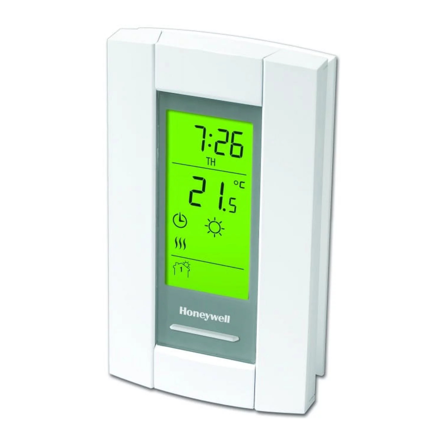 Honeywell TL8130A1005 7Day Programmable Thermostat Manual ManualsLib