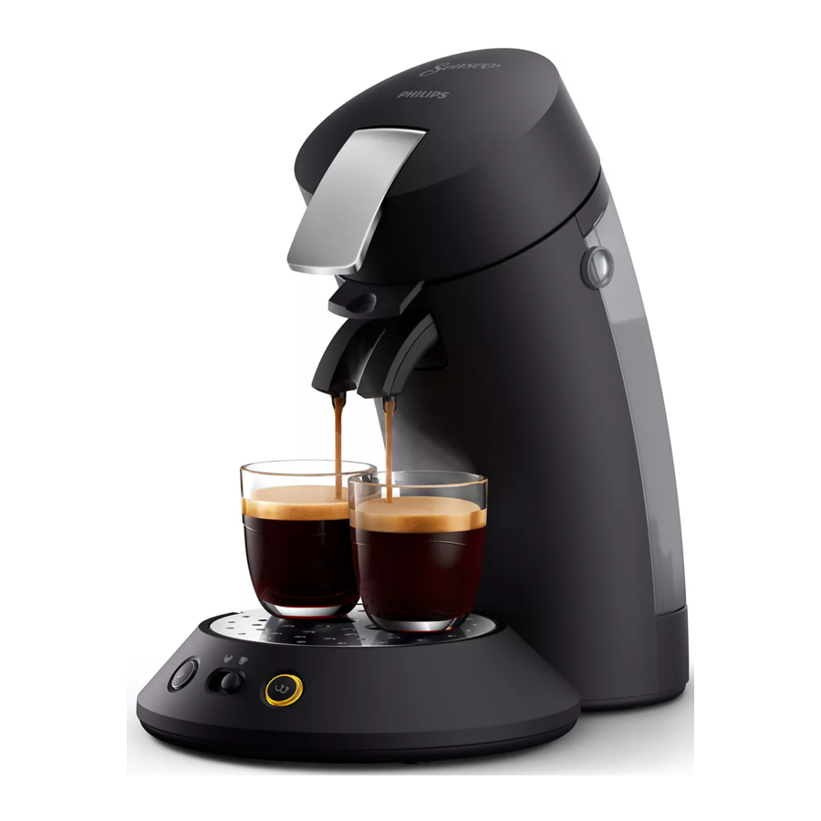 Philips CSA220, CSA210 - Coffee Maker Manual | ManualsLib