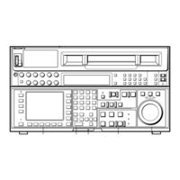 Sony DVW-500/1 Service Manual