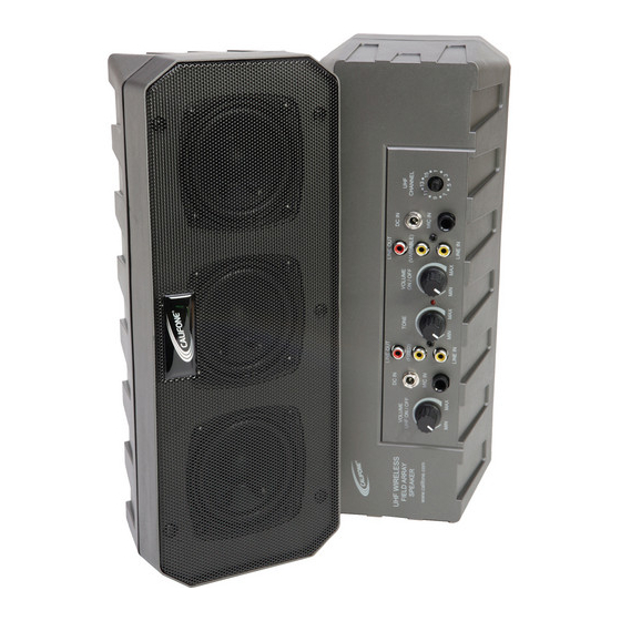 Califone PI39 Owner's Manual