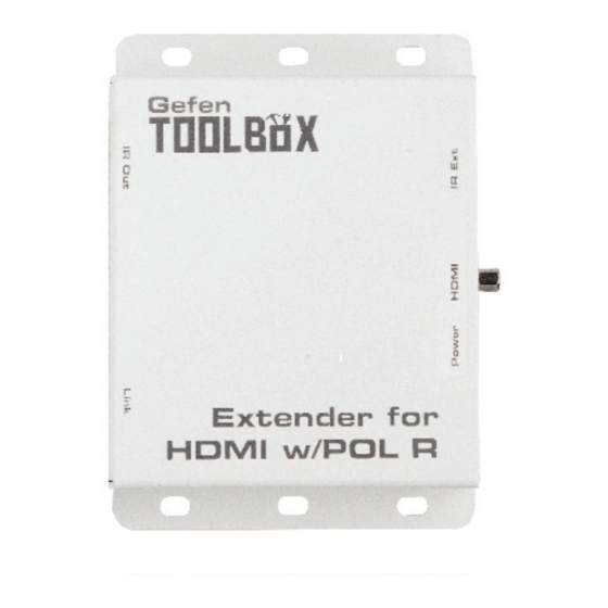 Gefen GTB-HDBT-POL User Manual