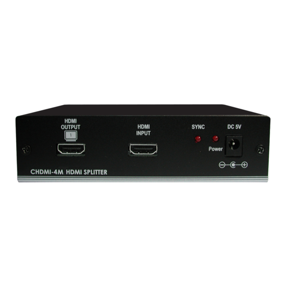 CYP CHDMI-4M Operation Manual
