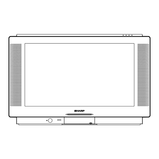 Sharp SX76NF8 CRT Television Manuals