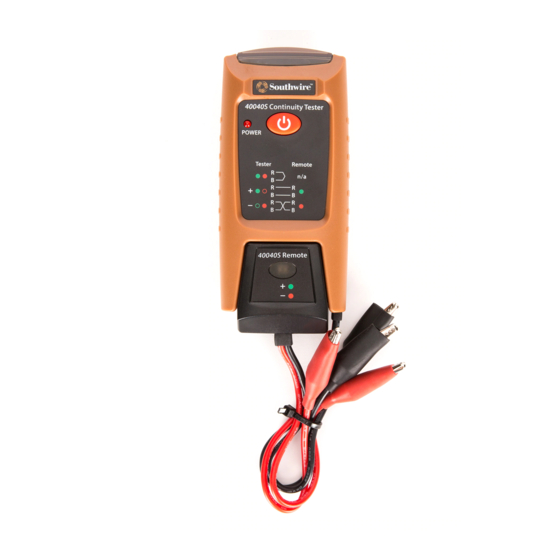 Southwire 40040S Operating Instructions Manual