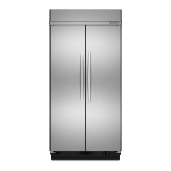 KitchenAid KSSC42FT Installation Requirements
