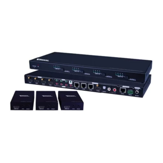 Vanco 4x3 HDBaseT Manuals