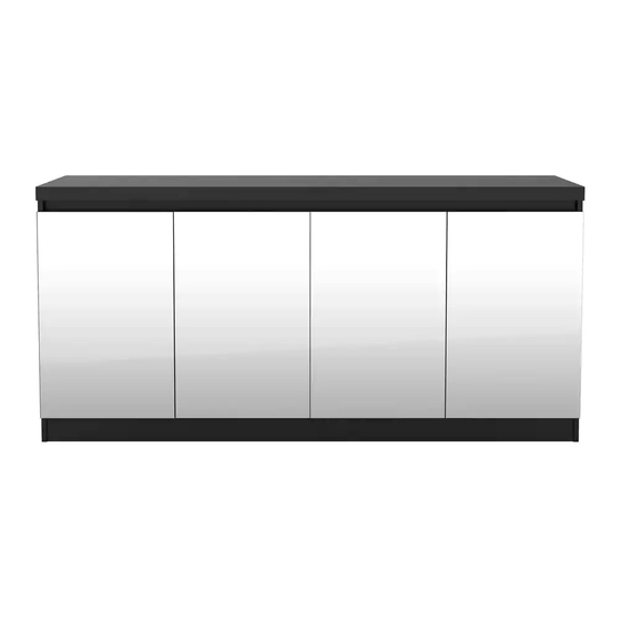 Manhattan Comfort Viennese Sideboard Assembly Instructions Manual
