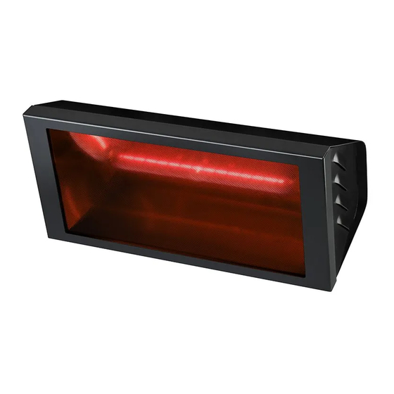 Helios Radiant Black EH2000/W2BK Operating Instructions Manual