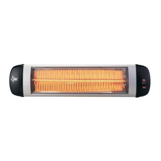 Suntec Wellness KLIMATRONIC Heat Ray 3000 Carbon outdoor User Manual