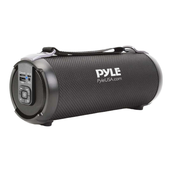 Pyle PBMSPG3BK User Manual