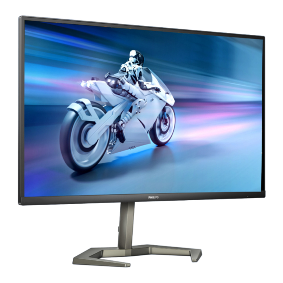 Philips EVNIA 27M1N5200P Gaming Monitor Manuals