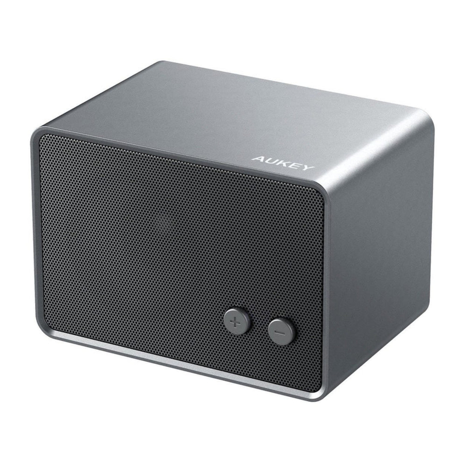 Aukey SK-M28 - Portable Wireless Speaker Manual