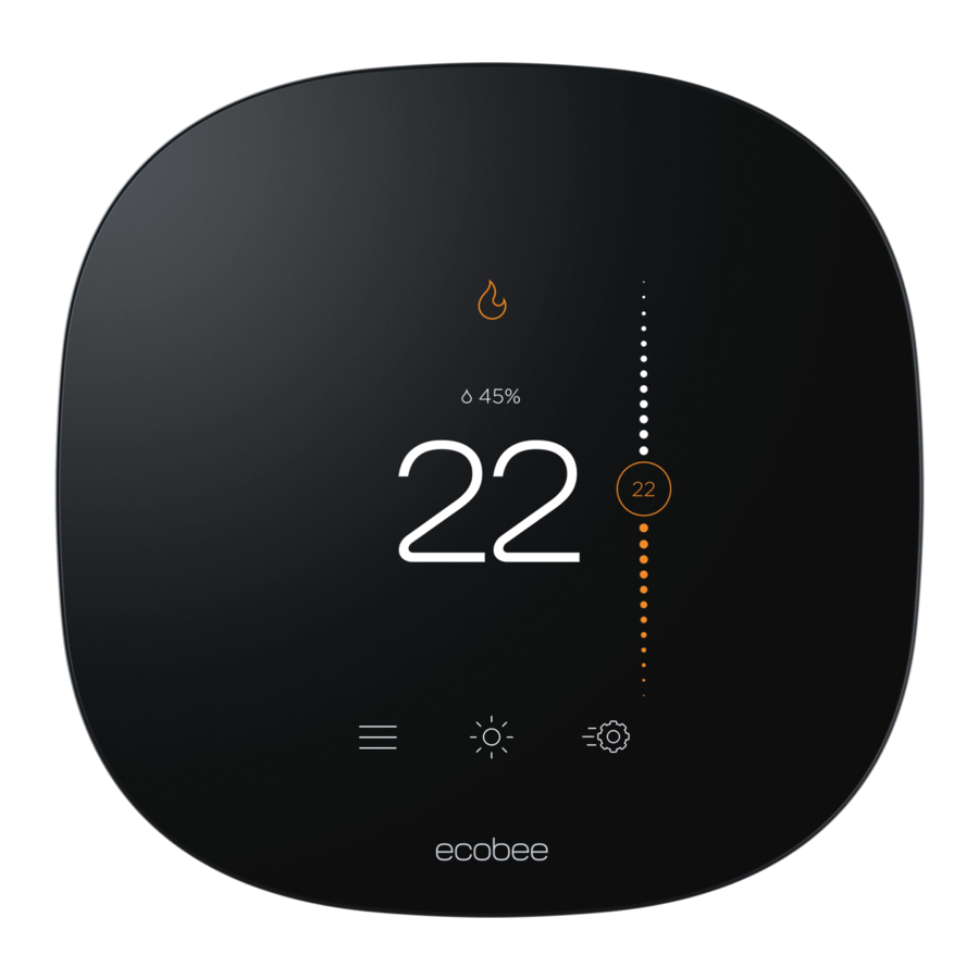 ecobee ecobee3 Smart Thermostat Manual ManualsLib