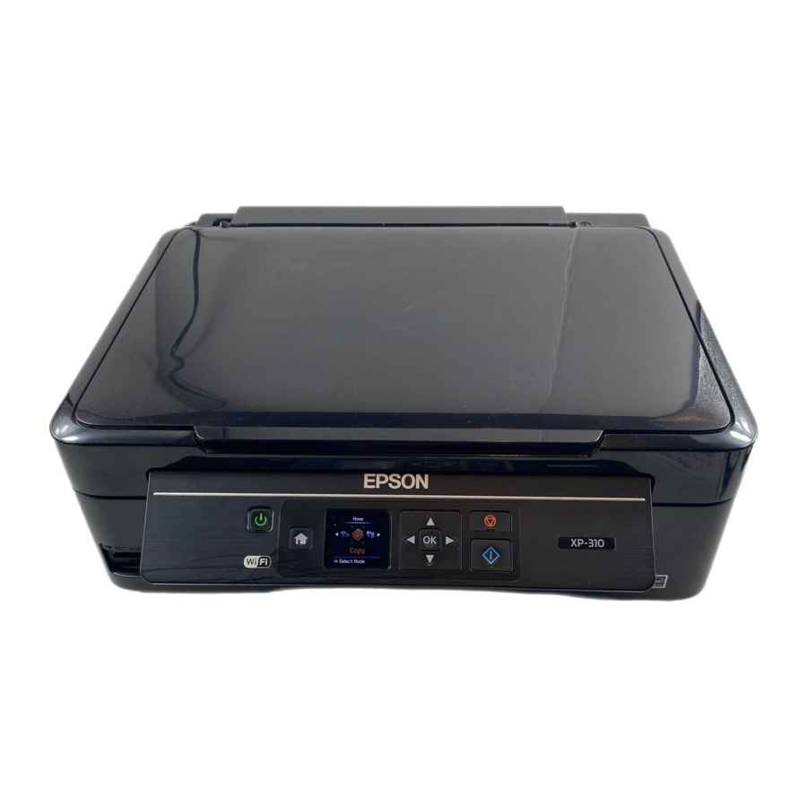 Epson XP310 AllInOnes Printer Quick Installation Guide ManualsLib