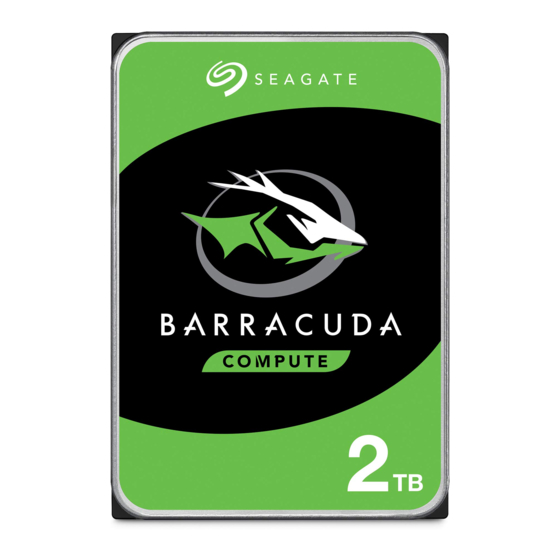 Seagate BARRACUDA COMPUTE ST2000DMZ08 Product Manual