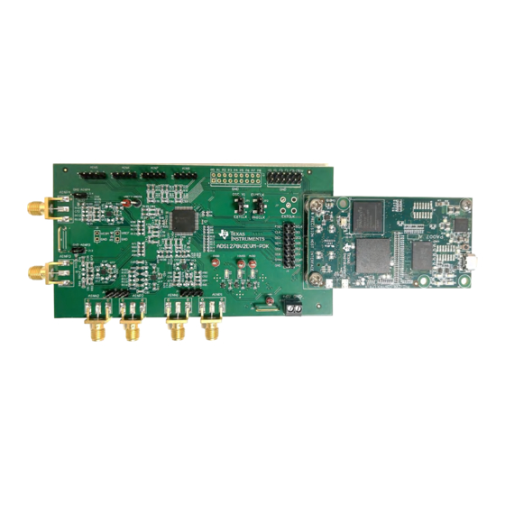 Texas Instruments ADS1278V2EVM-PDK User Manual